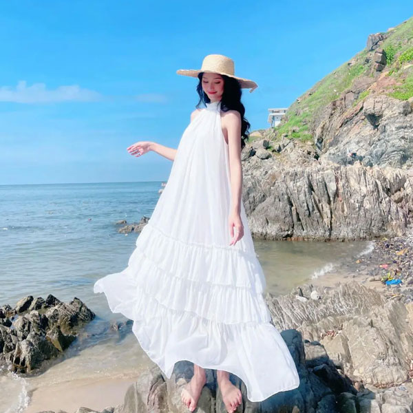 Đầm maxi/ áo dây